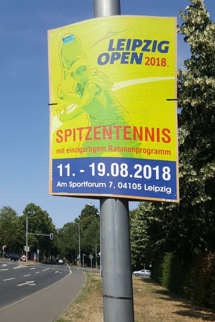 Leipzig Open Plakatierung